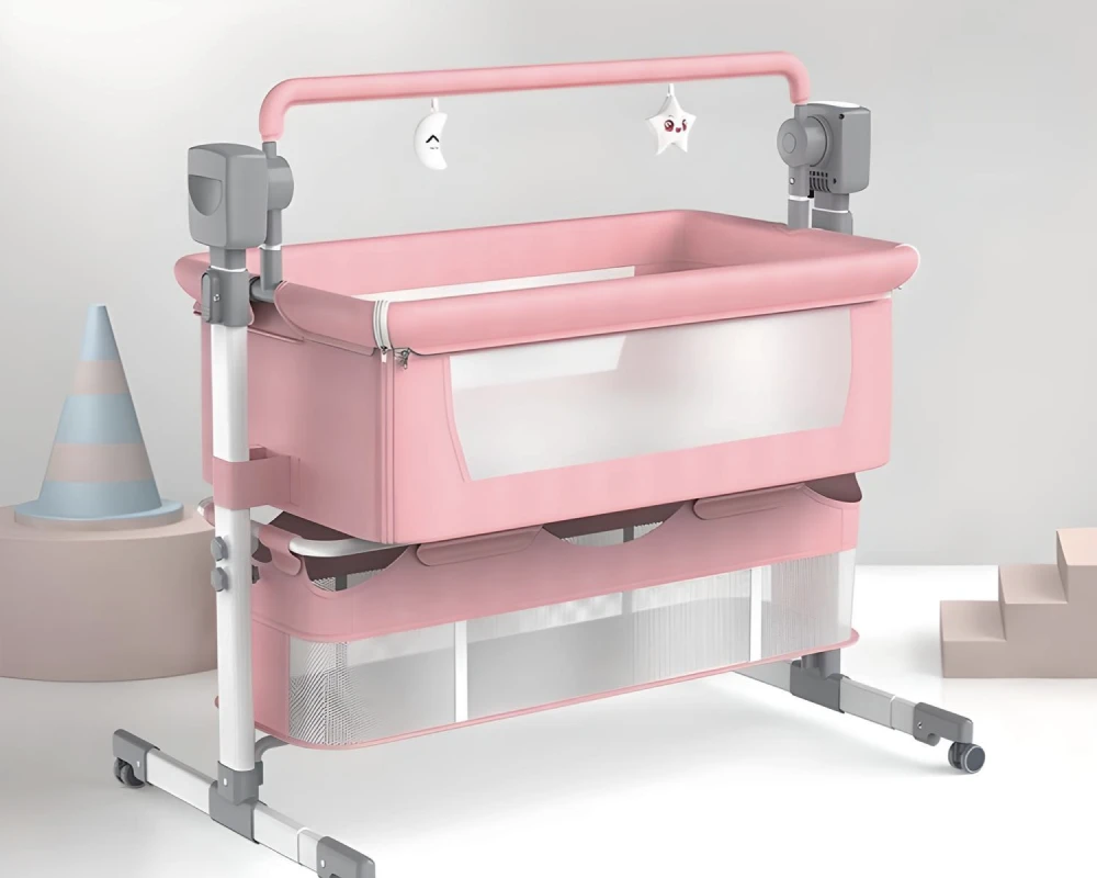 self rocking baby bassinet